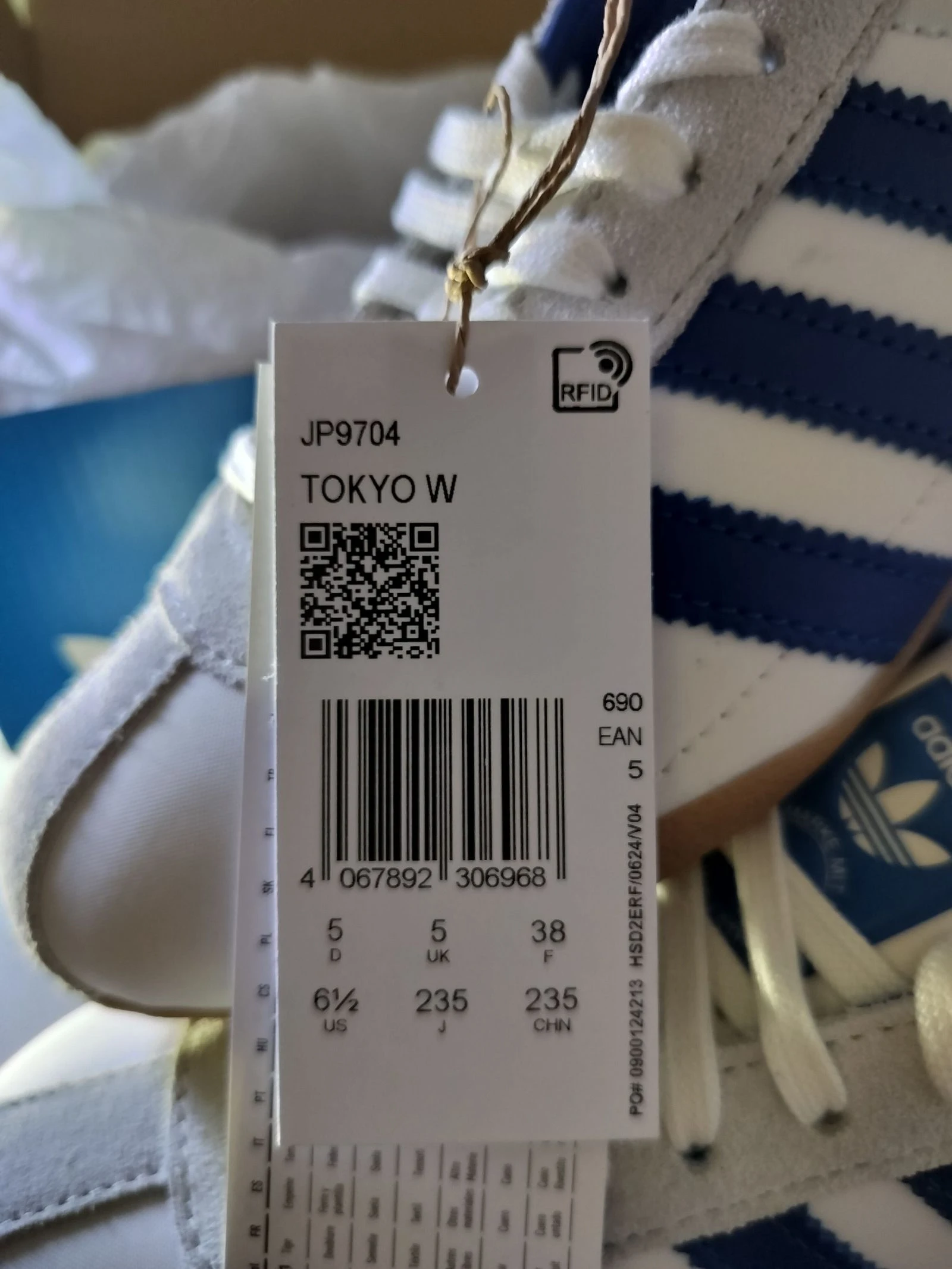 Adidas Tokyo New 38 Sneakers Original Femmes Tenue Vintage Premium Rétro Y2K – photo 5
